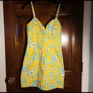 Lilly Pulitzer blue monkey